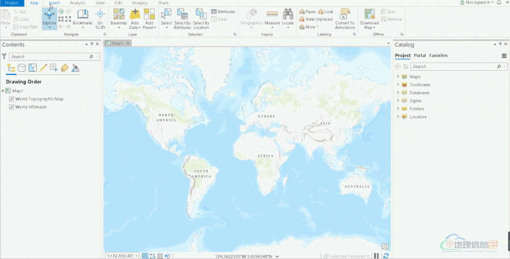 图片[3]-ArcMap和ArcGISPro加载天地图服务-地理信息云